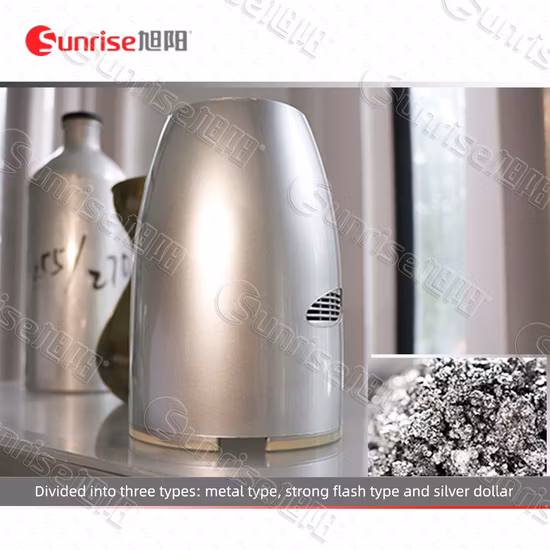 자동차 보수 페인트 코팅, 마스터 배치, 플라스틱을 위한 매끄러운 표면을 가진 뜨거운 판매 비리핑 알루미늄 페이스트 안료