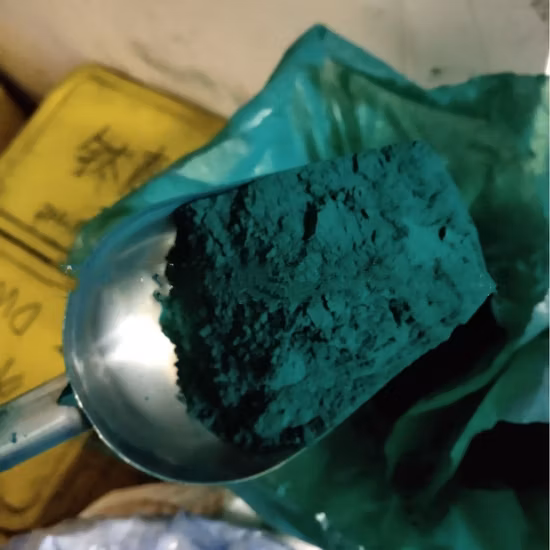  플라스틱 및 마스터배치용 유기 안료 녹색 7;  피그먼트 파우더 그린 7